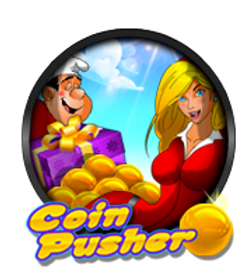 logo-coin-pusher jeu coin pusher